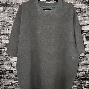PacSun Gray Textured Men's Shirt